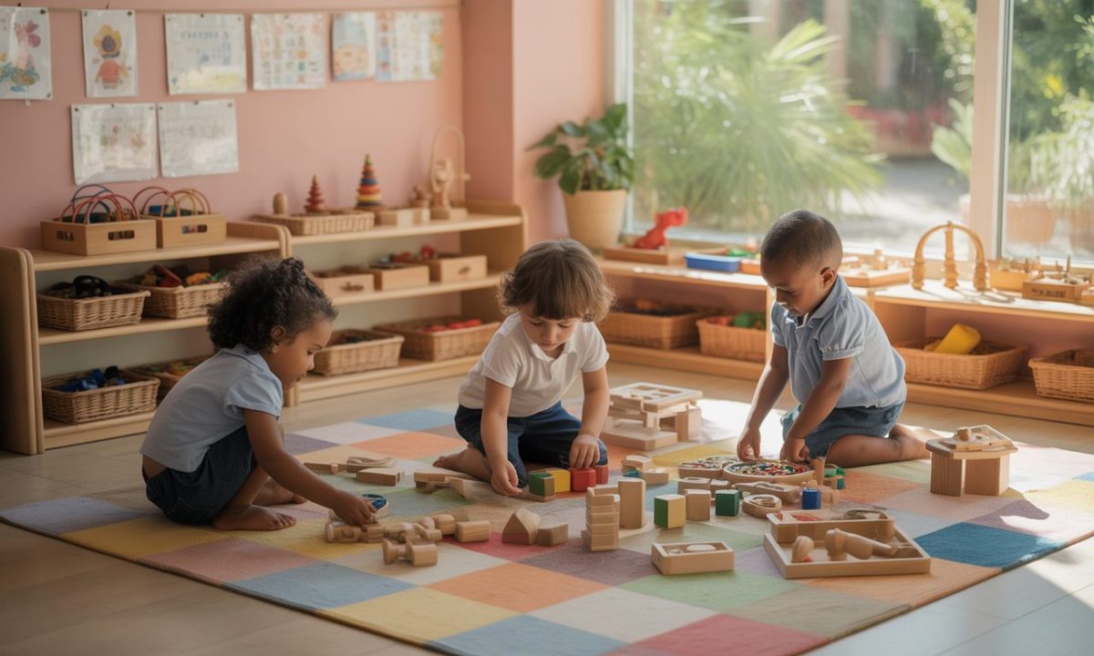 découvrez comment l'approche montessori utilise des jeux éducatifs pour favoriser le développement harmonieux et l'autonomie des enfants.